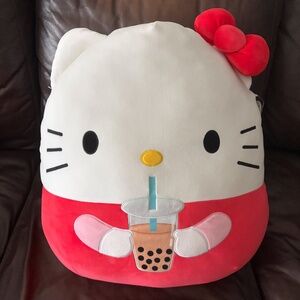 Squishmallows Hello Kitty Boba Tea Stuffed Animals & Plush Toy, 20"